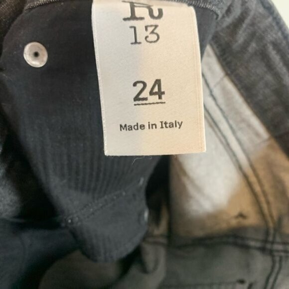 R13 Skinny Jeans Size 24  NWT - Picture 12 of 13